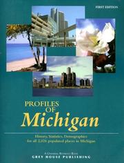 Cover of: Profiles of Michigan