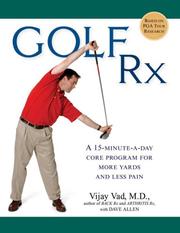 Cover of: Golf Rx by Vijay Vad, Dave Allen