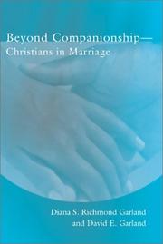 Cover of: Beyond Companionship: Christians in Marriage