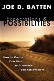 Cover of: Expectations and Possibilities by Joe D. Batten