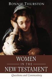 Cover of: Women in the New Testament: Questions and Commentary