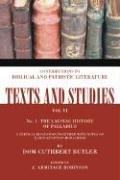 Cover of: Lausiac History of Palladius (Texts and Studies: Contributions to Biblical and Patristic L) by Edward Cuthbert Butler