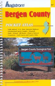 Cover of: Bergen County, Nj Pocket Atlas | Hagstrom Map Company
