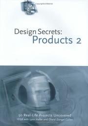 Cover of: Design Secrets: Products 2 by Lynn Haller, Cheryl Dangel Cullen, Industrial Designers Society of America.