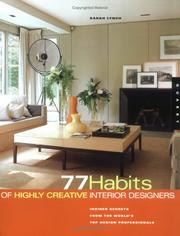 Cover of: 77 Habits of Highly Creative Interior Designers