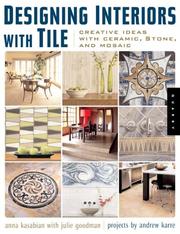 Cover of: Designing Interiors with Tile | Anna Kasabian