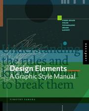 Cover of: Design Elements | Timothy Samara