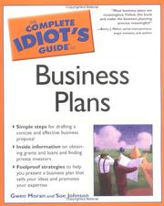 Cover of: The Complete Idiot's Guide to Business Plans (The Complete Idiot's Guide)