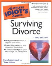 Cover of: The Complete Idiot's Guide to Surviving Divorce