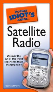 The Pocket Idiot's Guide to Satellite Radio by Damon Brown