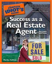 Cover of: The Complete Idiot's Guide to Success as a Real Estate Agent
