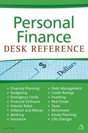 Cover of: Personal Finance Desk Reference