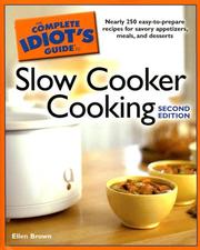 Cover of: The Complete Idiot's Guide to Slow Cooker Cooking