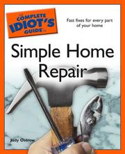 Cover of: The Complete Idiot's Guide to Simple Home Repair (Complete Idiot's Guide to)