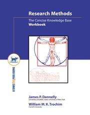 Cover of: Research Methods: The Concise Knowledge Base Workbook