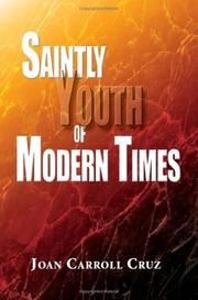 Cover of: Saintly Youth of Modern Times
