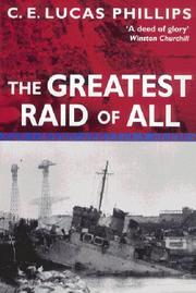 Cover of: The Greatest Raid of All (Pan Grand Strategy) by C.E.Lucas Phillips