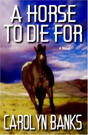 Cover of A Horse To Die For