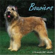 Cover of: Bouviers 2007 Wall Calendar