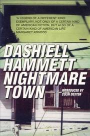 Cover of: Nightmare Town by Dashiell Hammett