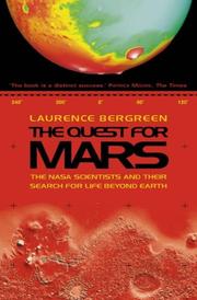 Cover of: THE QUEST FOR MARS by 