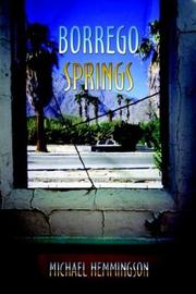 Cover of Borrego Springs