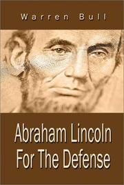 Cover of Abraham Lincoln for the Defense