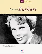 Cover of: Amelia Earhart by Cynthia Fitterer Klingel