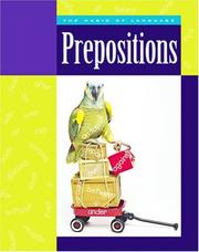 Cover of: Prepositions by Ann Heinrichs