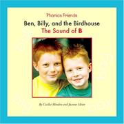 Cover of: Ben, Billy, and the Birdhouse by Cecilia Minden, Joanne D. Meier