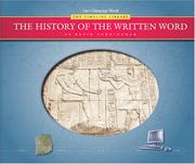 Cover of: The history of the written word