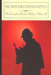 Cover of: The Complete Sherlock Holmes, Volume II (Barnes & Noble Classics Series) (Barnes & Noble Classics)