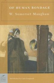 Cover of: Of Human Bondage (Barnes & Noble Classics)