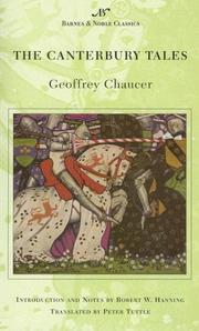 Cover of: The Canterbury Tales (Barnes & Noble Classics Series) (Barnes & Noble Classics) by Geoffrey Chaucer