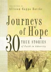 Cover of: Journeys of Hope: 30 True Stories of Faith in Adversity (Journeys)