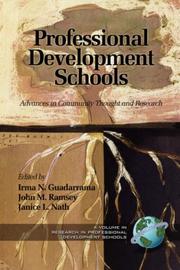 Cover of: Advances in Community Thought and Research (Research in Professional School Development)