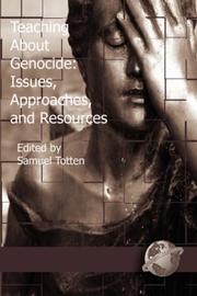 Cover of: Teaching About Genocide by Samuel Totten