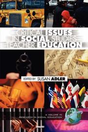 Cover of: Critical Issues in Social Studies Teacher Education