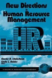 Cover of: New Directions in Human Resource Management (HC) (Research in Management)