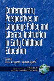 Cover of: Contemporary Perspectives on Language Policy and Literacy Instruction in Early Childhood Education