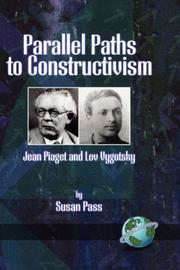 Cover of: Parallel Paths to Constructivism by Susan Pass, Susan Pass