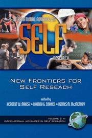 Cover of: The New Frontiers for Self Research