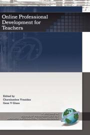 Cover of: Online Professional Development for Teachers (HC) (Current Perspectives on Applied Information Technologies) by 