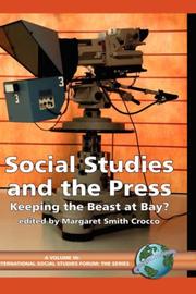 Cover of: Social Studies and the Press by Margaret Crocco, Margaret Crocco