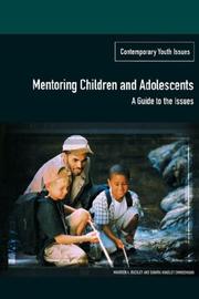 Cover of: Mentoring Children And Adolescents: A Guide to the Issues Gpg