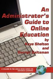 Cover of: An administrator's guide to online learning