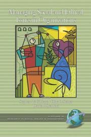 Cover of: Managing Social and Ethical Issues in Organizations by Stephen, W Gilliland, Stephen, W Gilliland