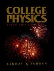 Cover of: College Physics | Raymond A. Serway