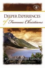 Deeper Experiences of Famous Christians by James Gilchrist Lawson