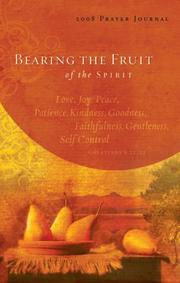 Cover of: Bearing the Fruit of the Spirit by Word Among Us Press, Word Among Us Press